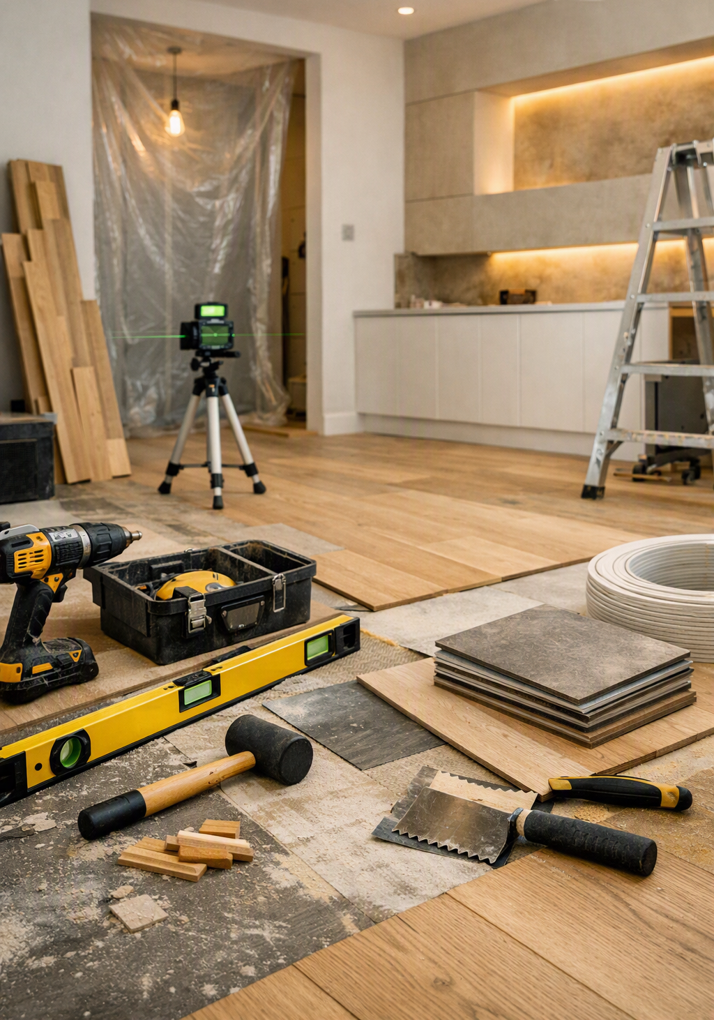 Renovation work in progress